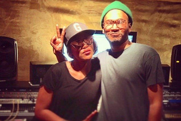 Kaytranada and Eve at Dub Room Studio